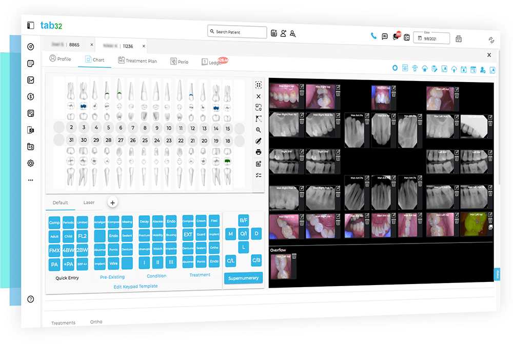 Dental Charting Software tab32